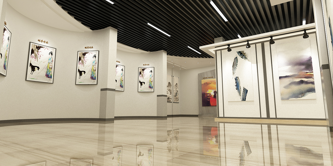 河南省當代藝術研究院美術展覽館 小胡啦原創多媒體展陳設計解析